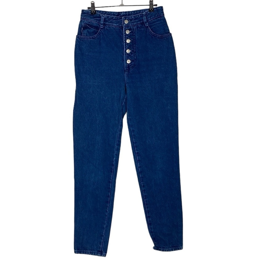 Vintage bongo button front high-rise jeans